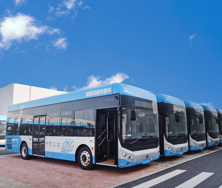 Delivery of Chery buses in 2022 - Kaifeng